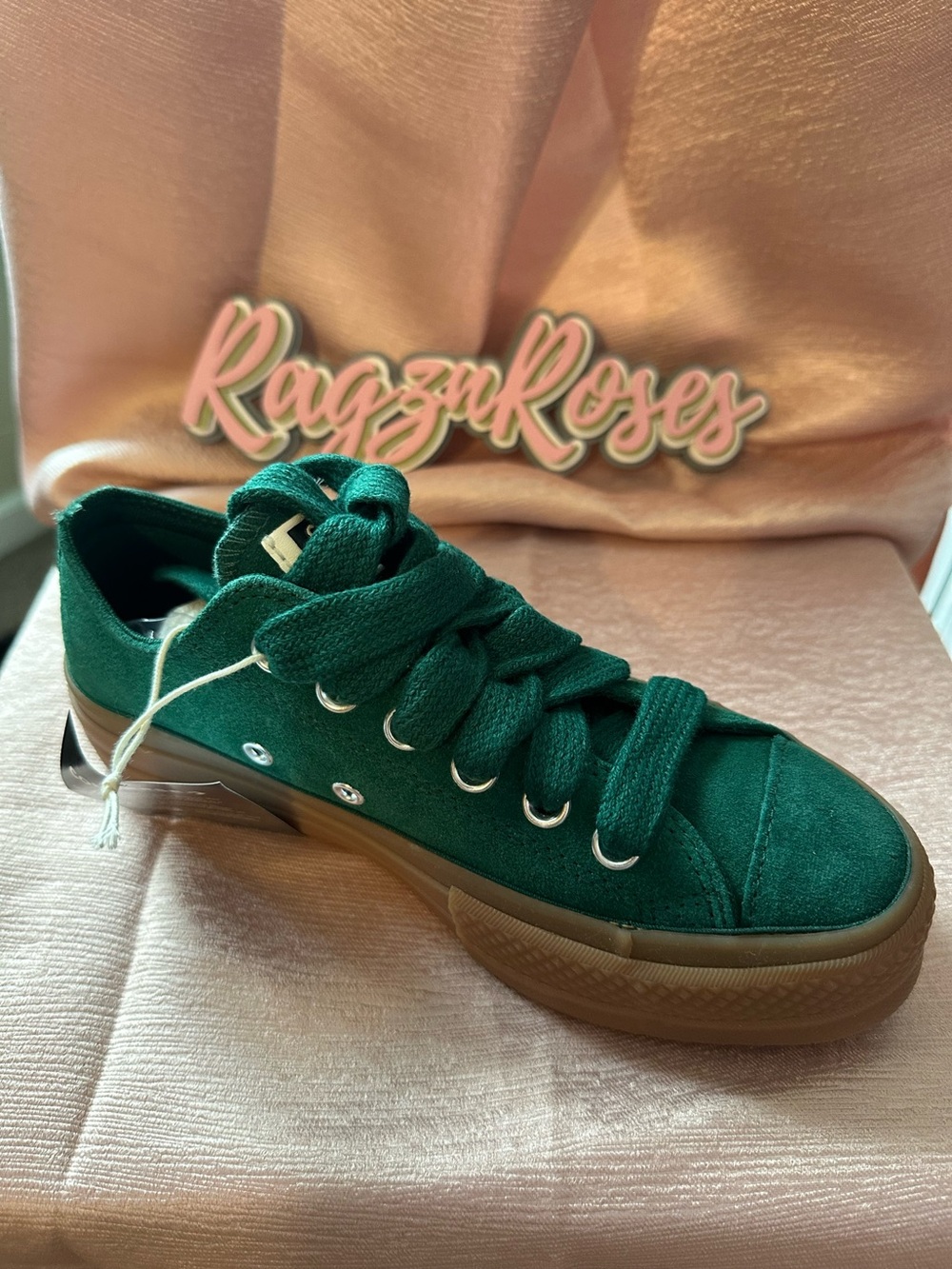 NWB! Converse Chuck Taylor All Star Ox Women's Midnight Clover/ Gum Honey